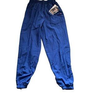 Vintage 80s Ellesse windbreaker tracker pants blue size large
